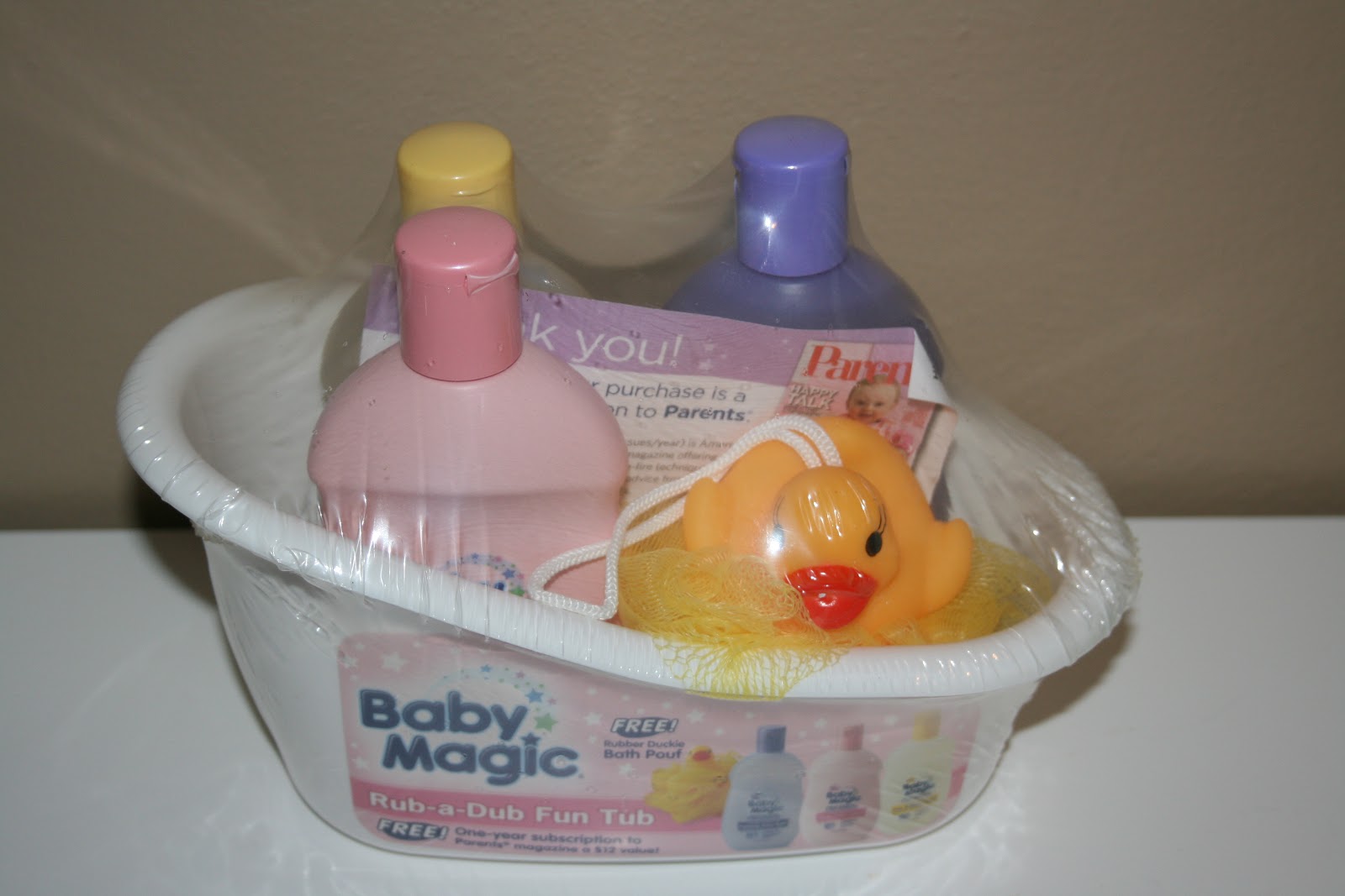 Trying To Go Green Baby Magic RubaDub Fun Tub Gift Set Review
