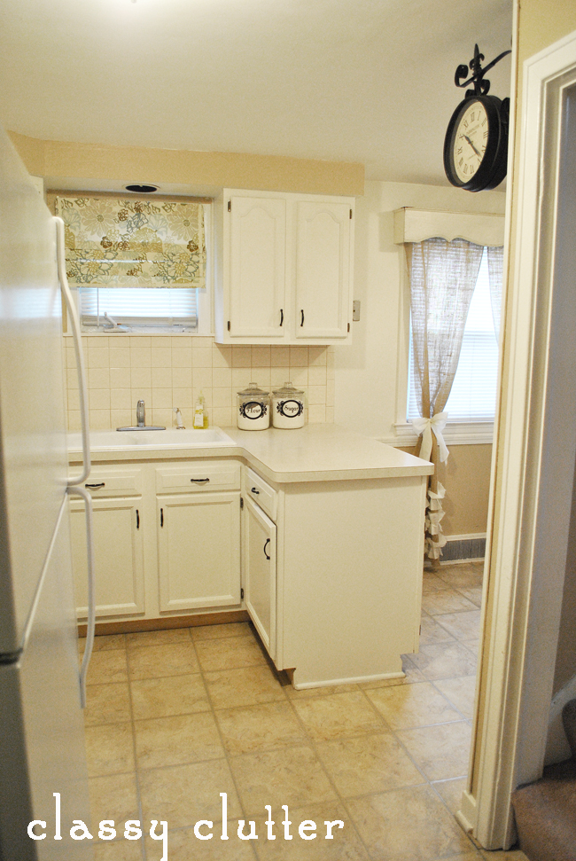 Painted Cabinets And My Kitchen Makeover Classy Clutter