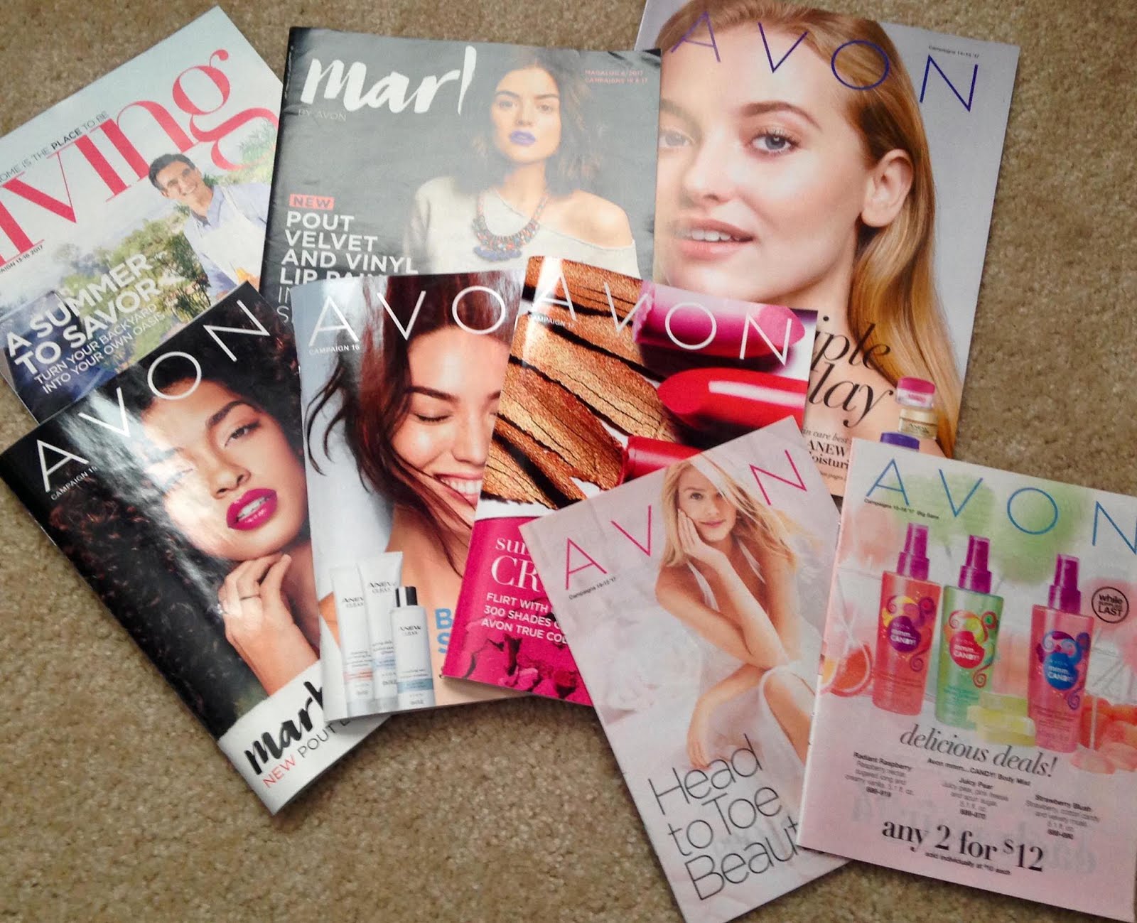 Request an Avon Catalog to be shipped directly to your Home! Sign up today!