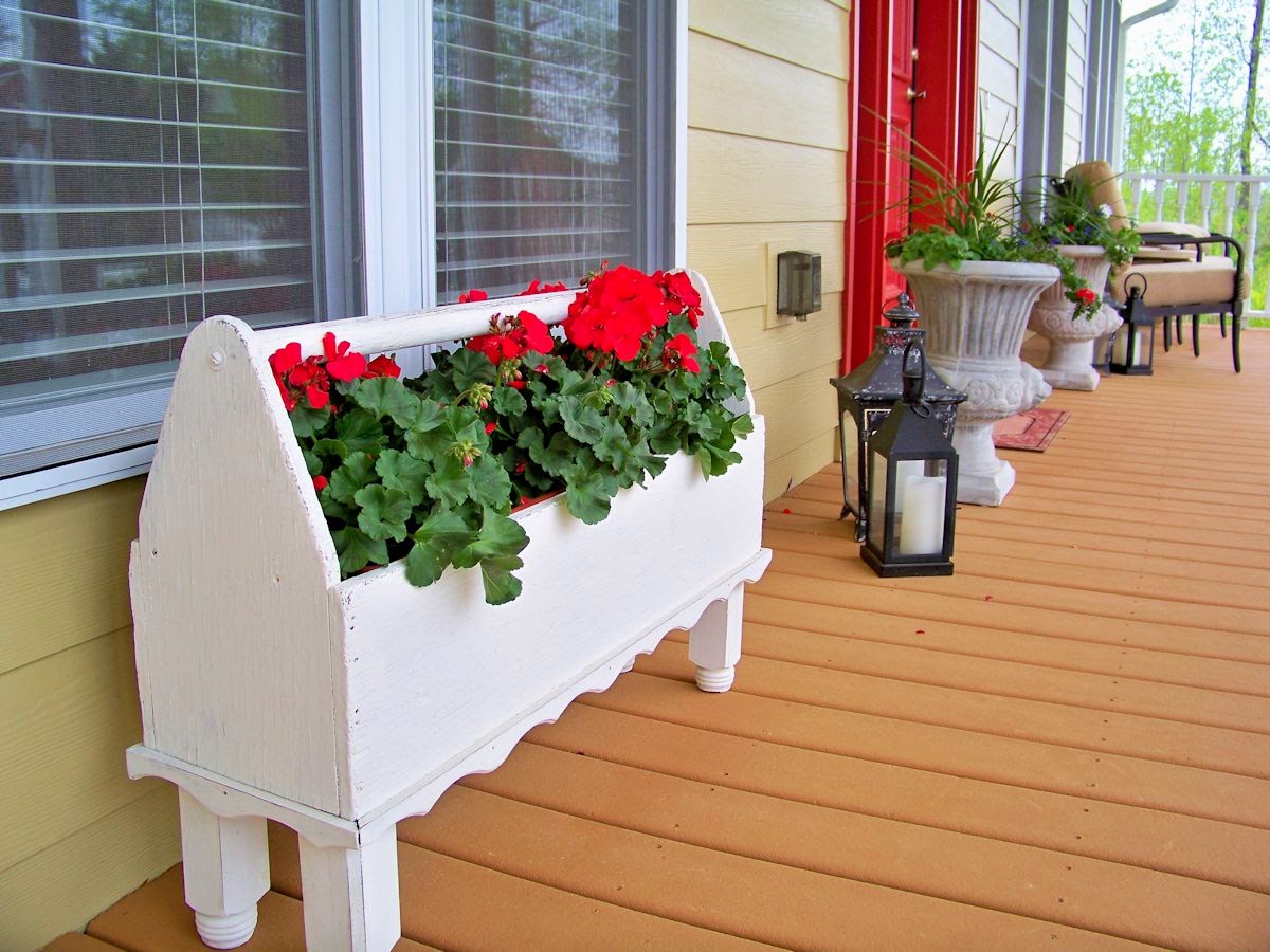 The Comforts of Home Front Porch Flowers