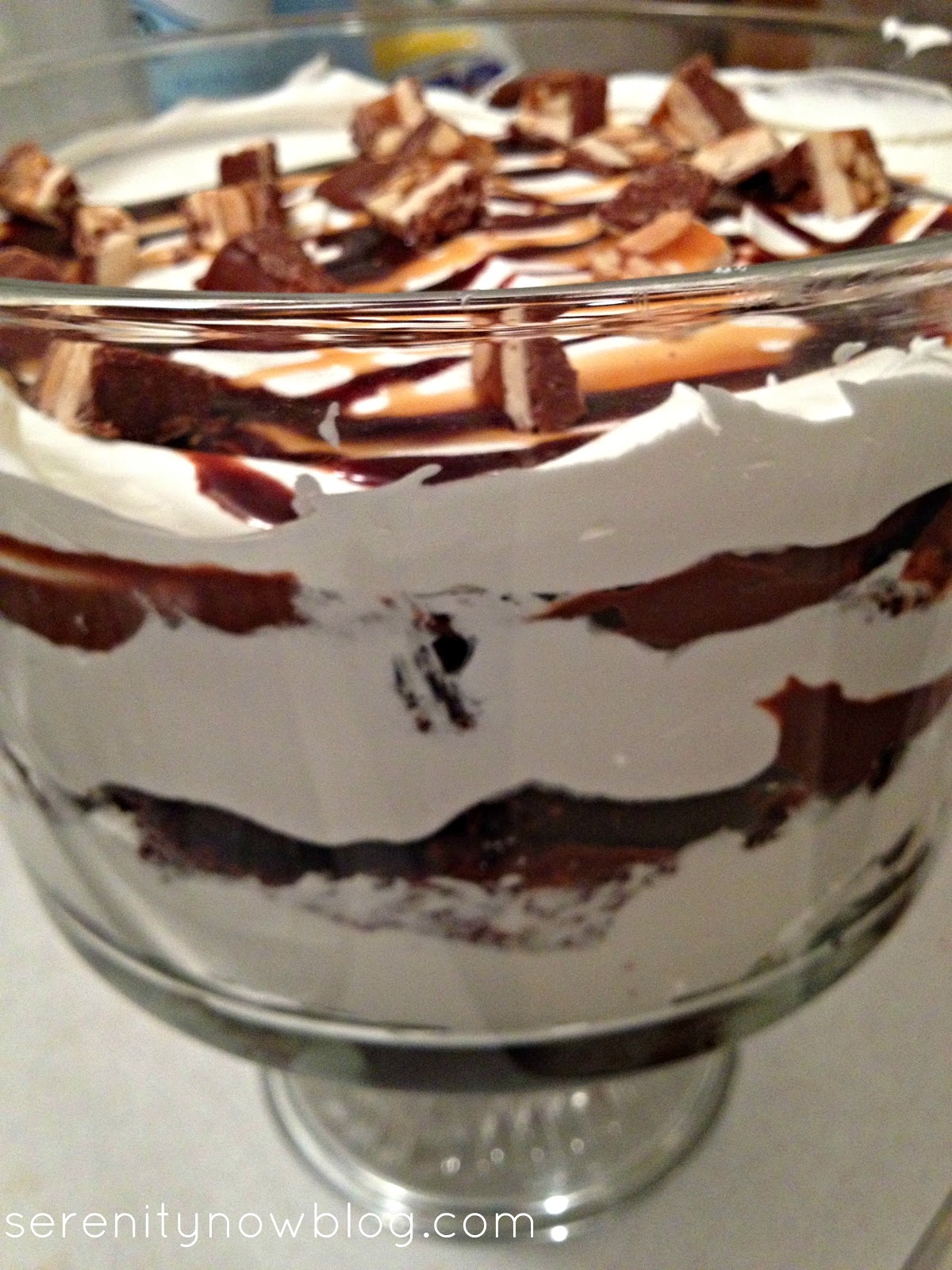 Serenity Now: Chocolate Brownie Trifle (Easy Holiday Dessert)
