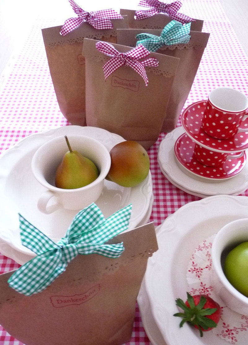 Duni's Studio Kraft Paper Gift Bags Tutorial