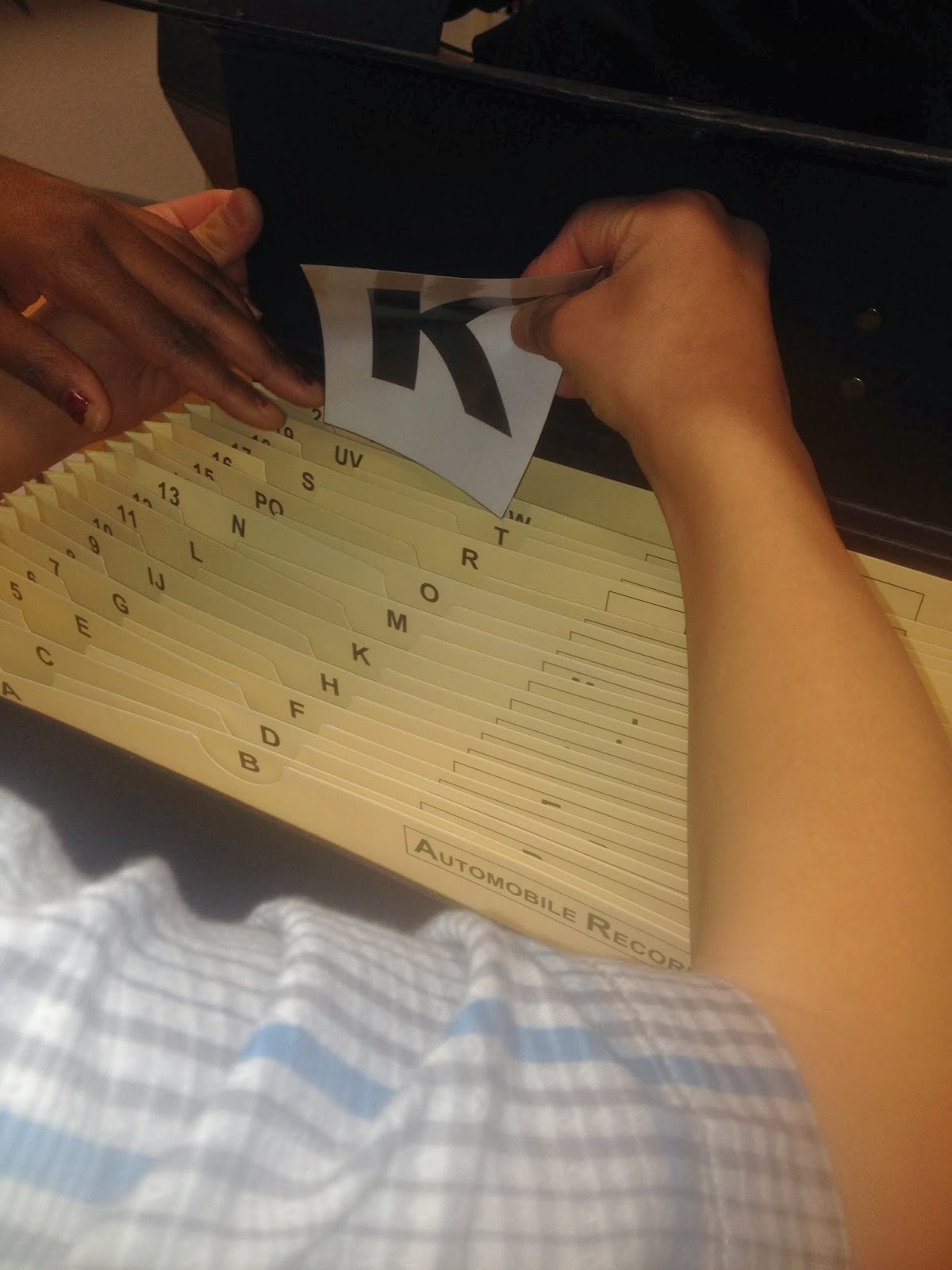 ABC order the "FUNctional" way! School Bells N Whistles