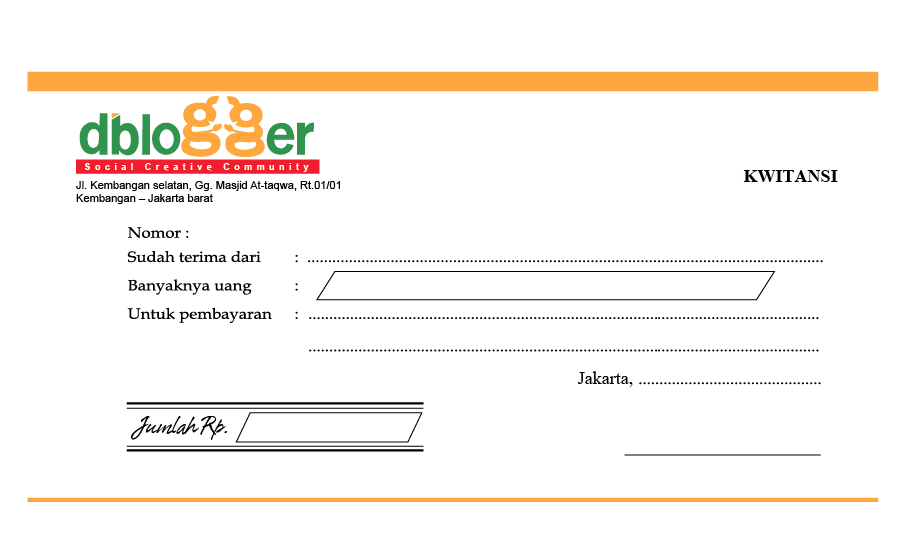 Kwitansi Vektor dblogger rie fabian Kwitansi Vektor dblogger rie fabian