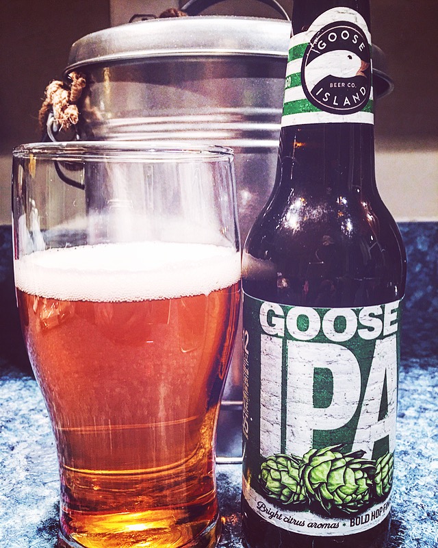 Bite and Booze Beers with Chuck Goose Island IPA