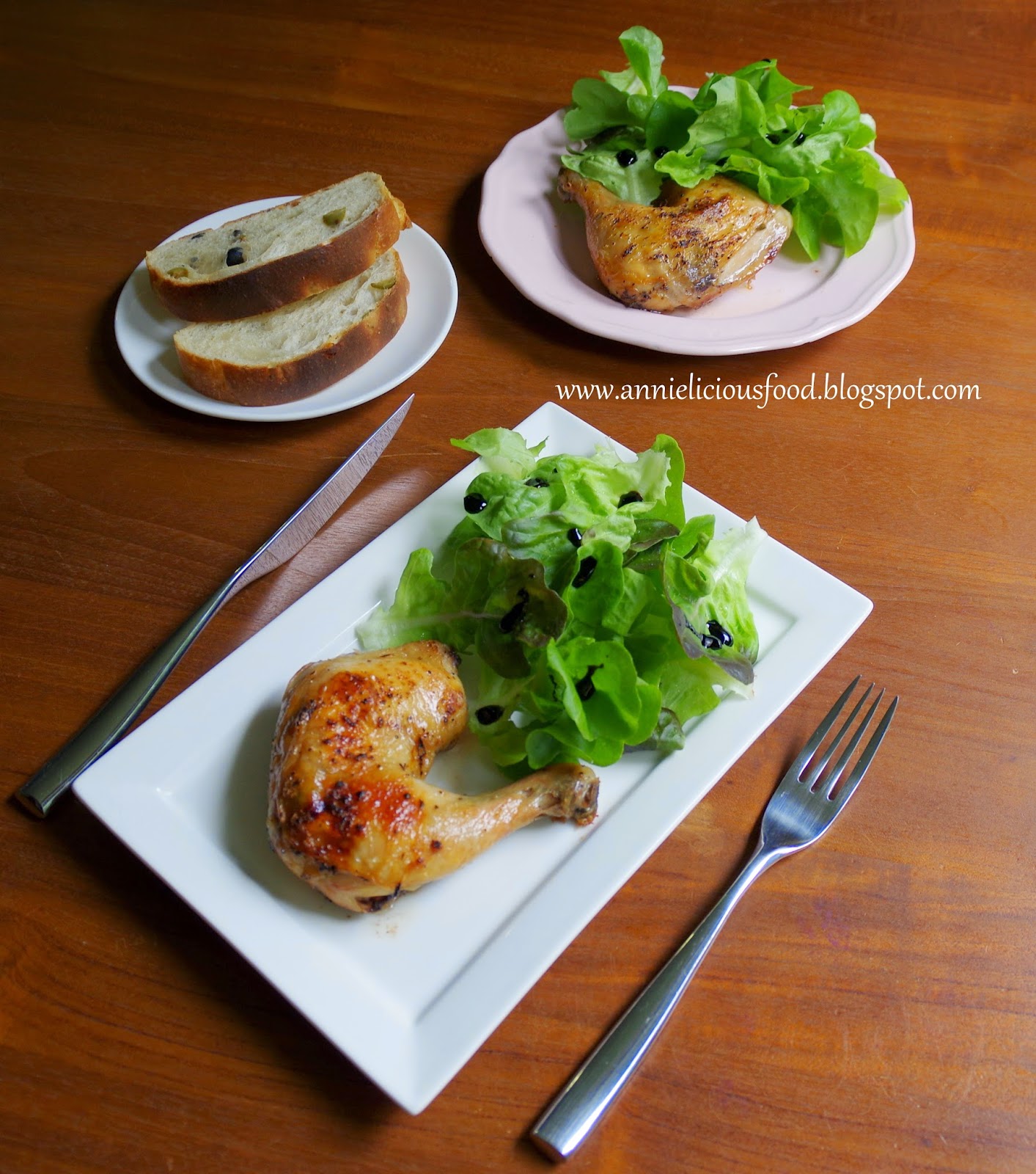 Annielicious Food Simple Sous Vide Chicken Legs