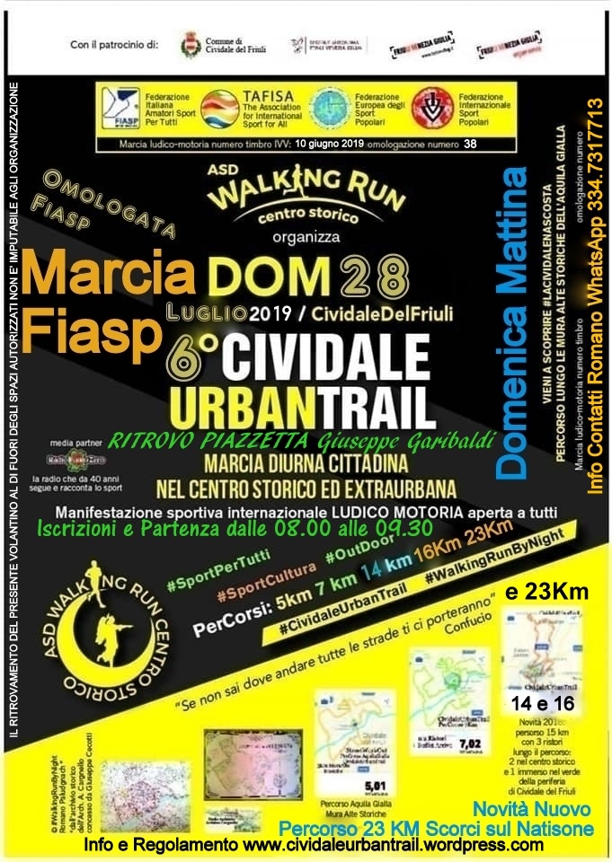 Prossimo Evento CividaleUrbanTrail