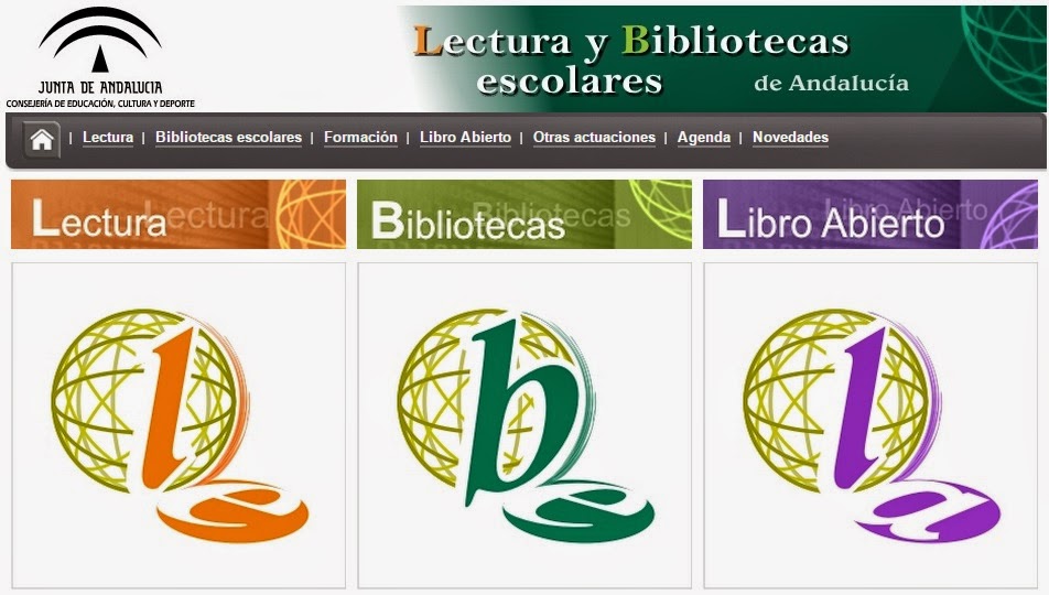 Lectura y Bibliotecas Escolares de Andalucía