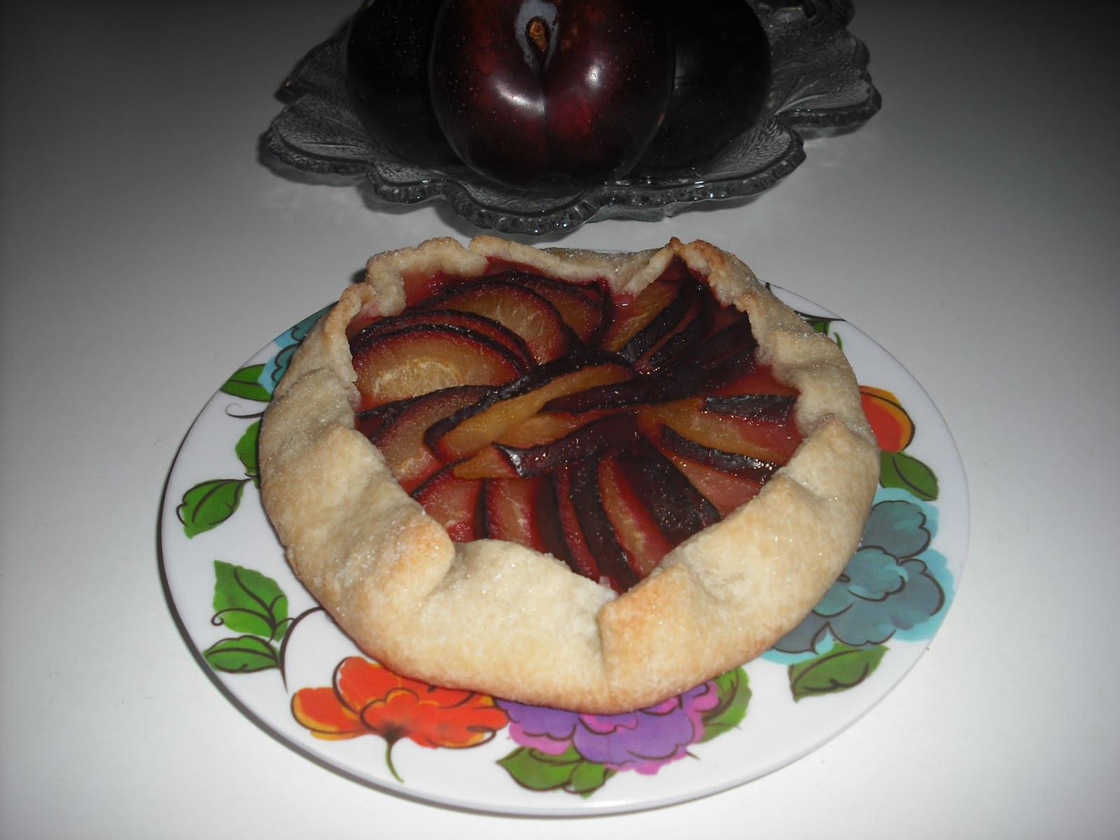 Recipe Marketing Oil Pastry With Plums