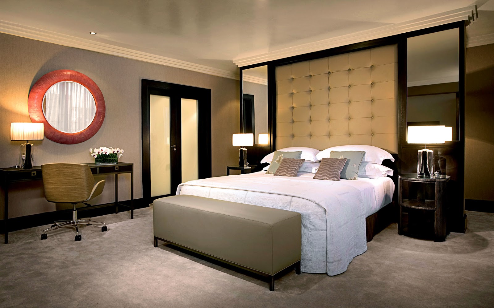 Desain Interior Kamar Tidur Utama Yang Elegan Dan Modern Desain Desain Interior Kamar Tidur Utama Yang Elegan Dan Modern Desain