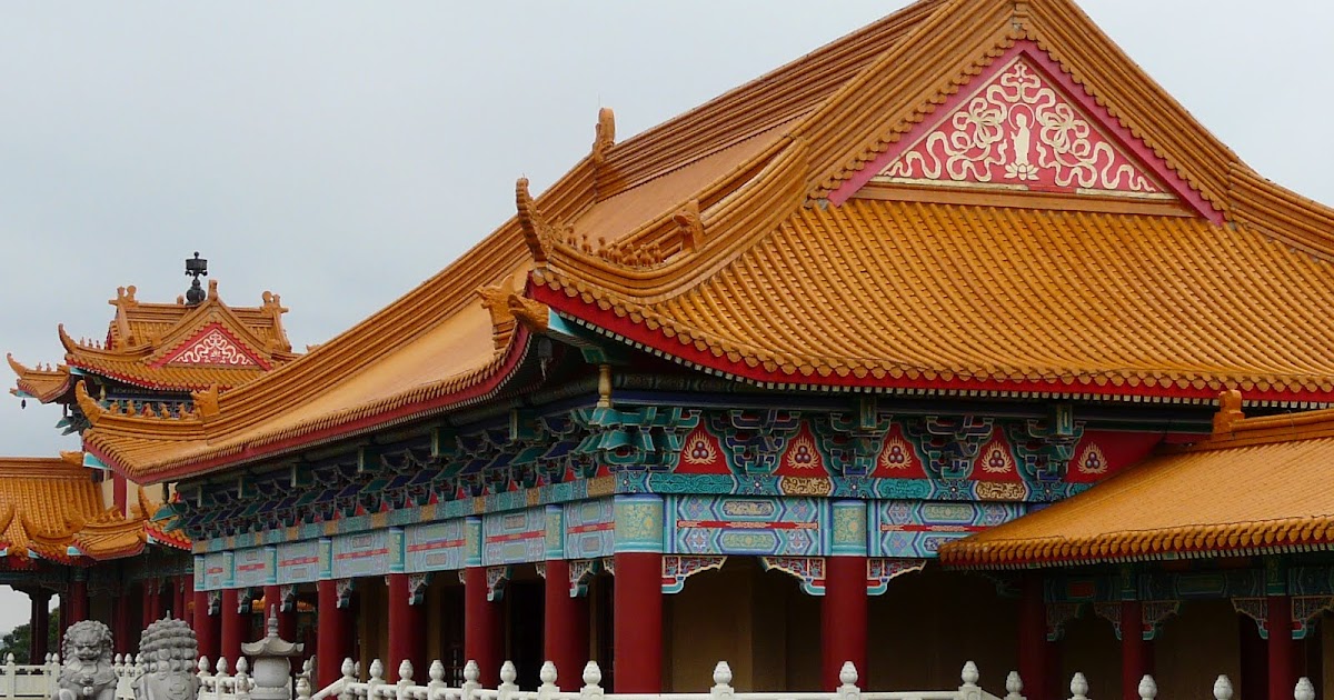 down in the meadow: The Buddhist Temple