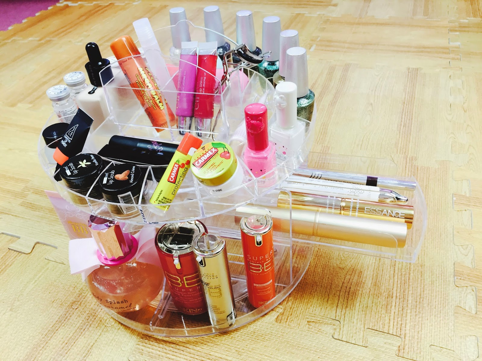 Supermodels Secrets Beauty Blog Glam Caddy Rotating Cosmetic Organizer Review