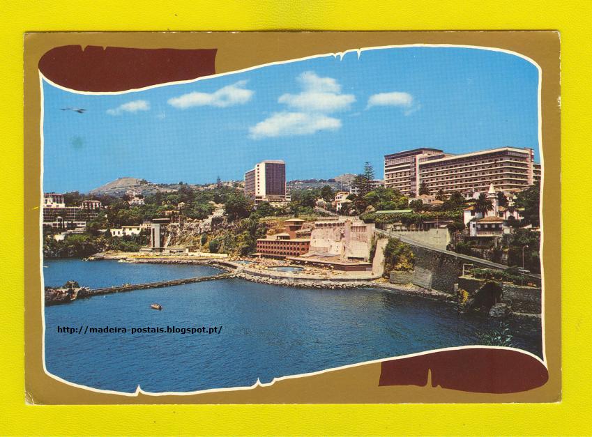 Madeira em antigas imagens de postais FUNCHAL o cais ILHA DA MADEIRA