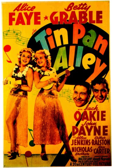 "TIN PAN ALLEY" (1940)