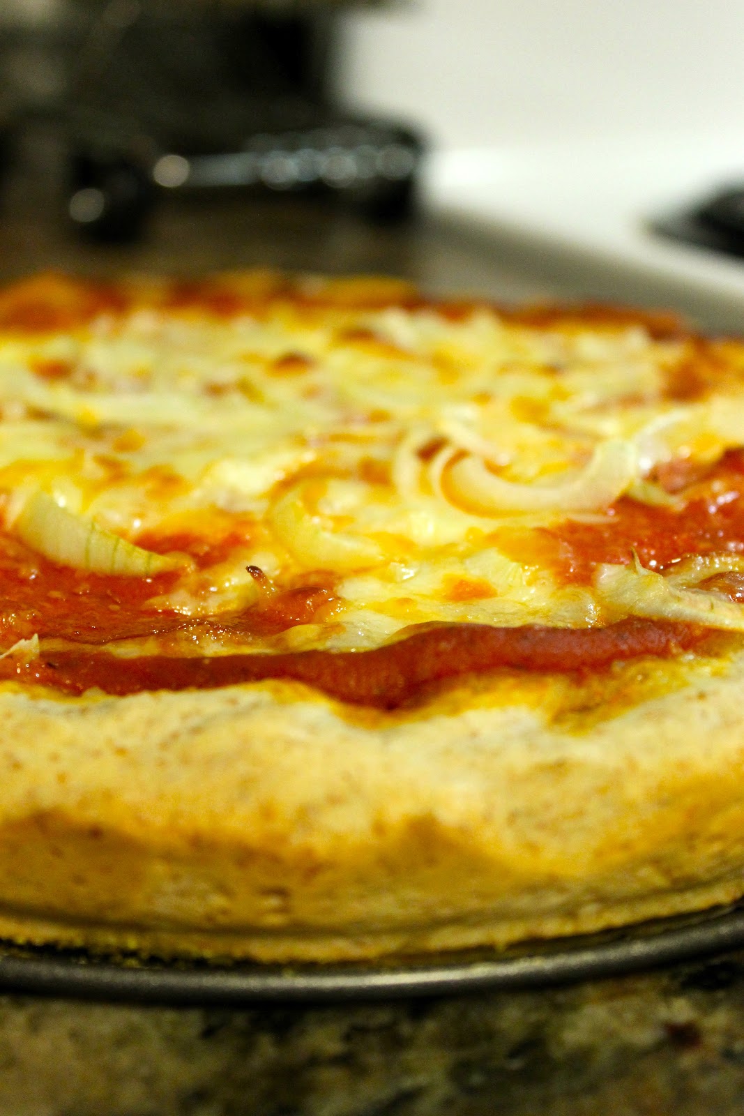 Bossy Italian Wife Pizza...In A Springform Pan!