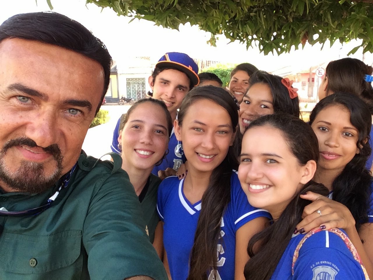 Selfie com o Guarany