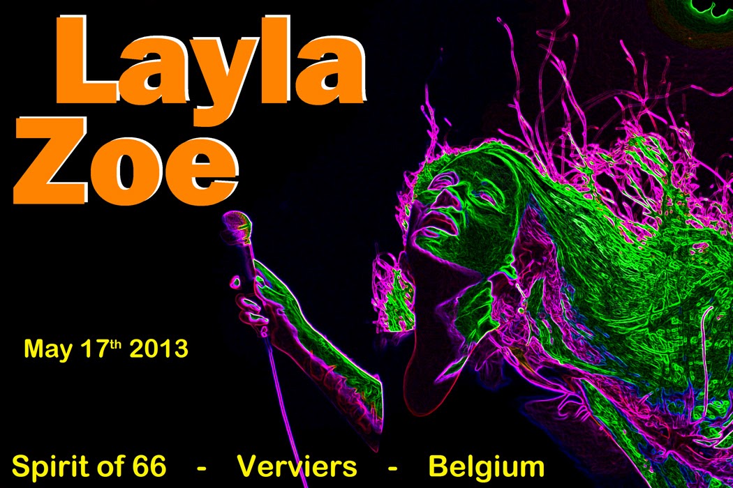 Layla Zoe (17may13) at the "Spirit of 66", Verviers, Belgium.
