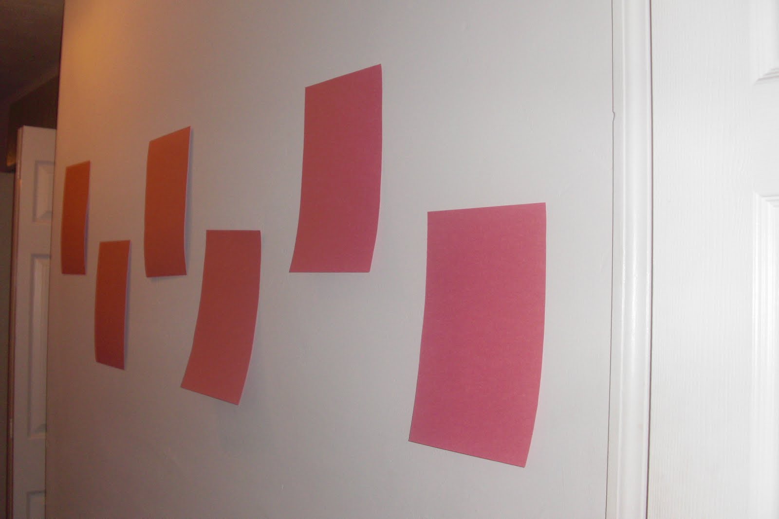 The First Apartment Living How to Hang a set of frames