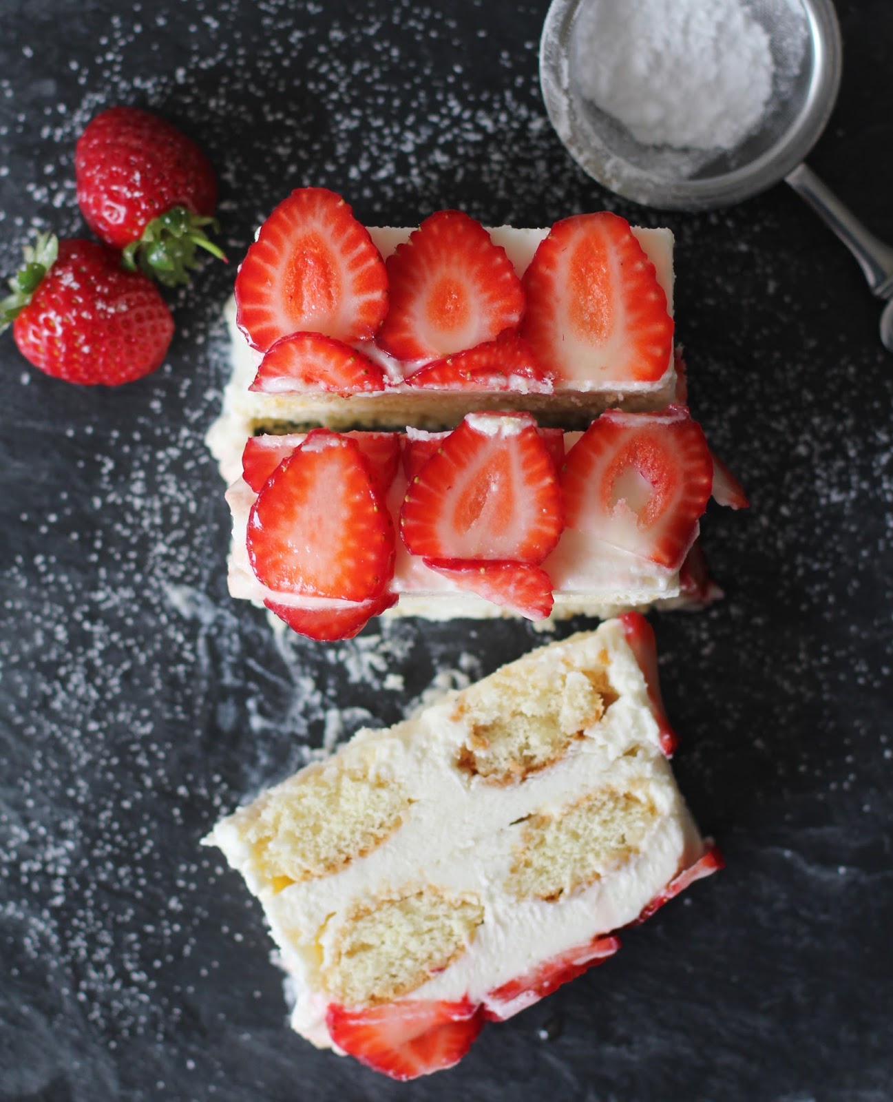 Terrine de chocolate branco