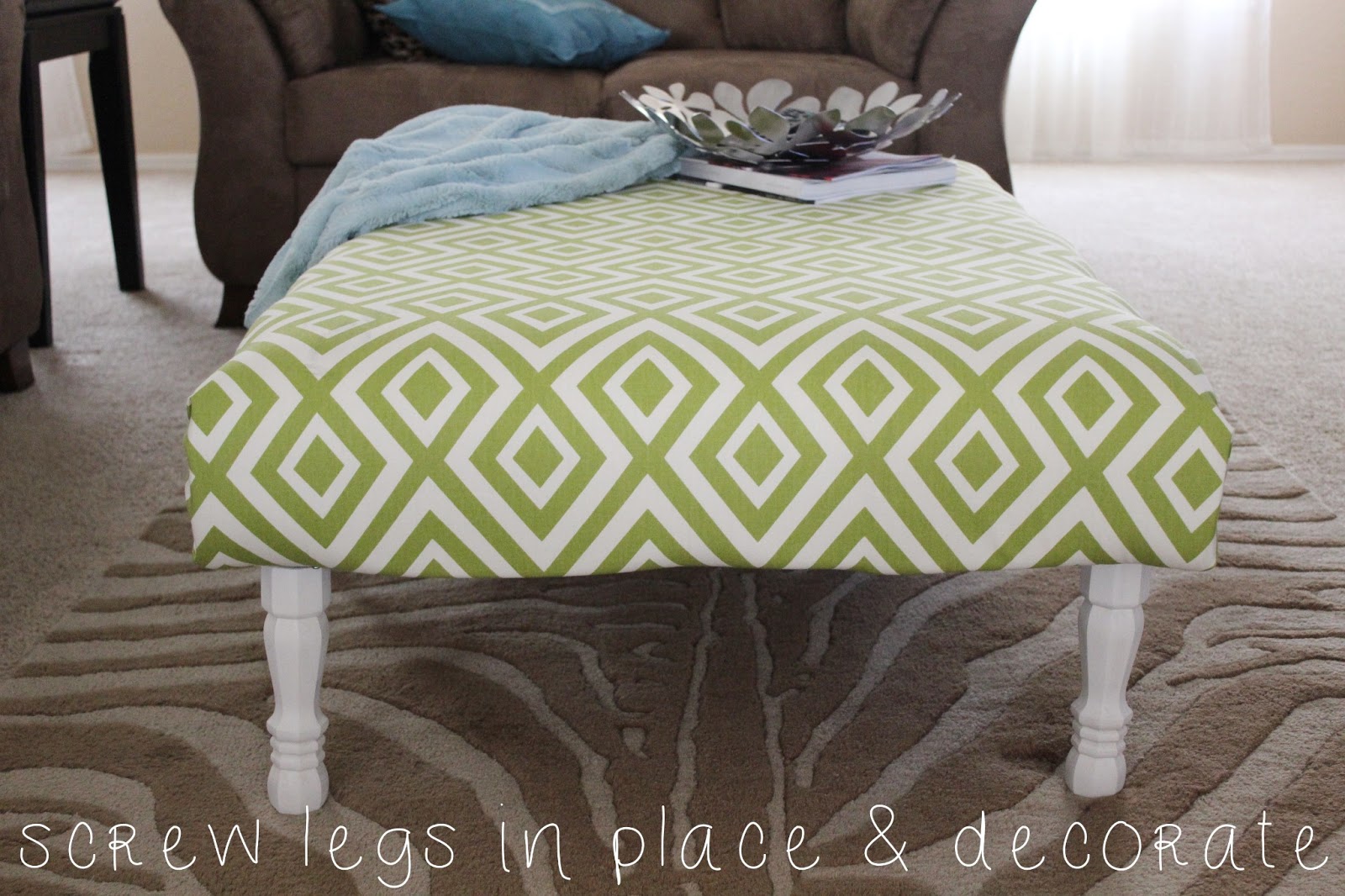 Aubrey Kinch The Blog DIY Pallet Ottoman