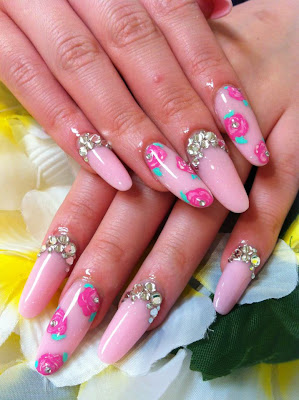 Acrylic Nails & I Love doing them : Different Style Acrylic Nails