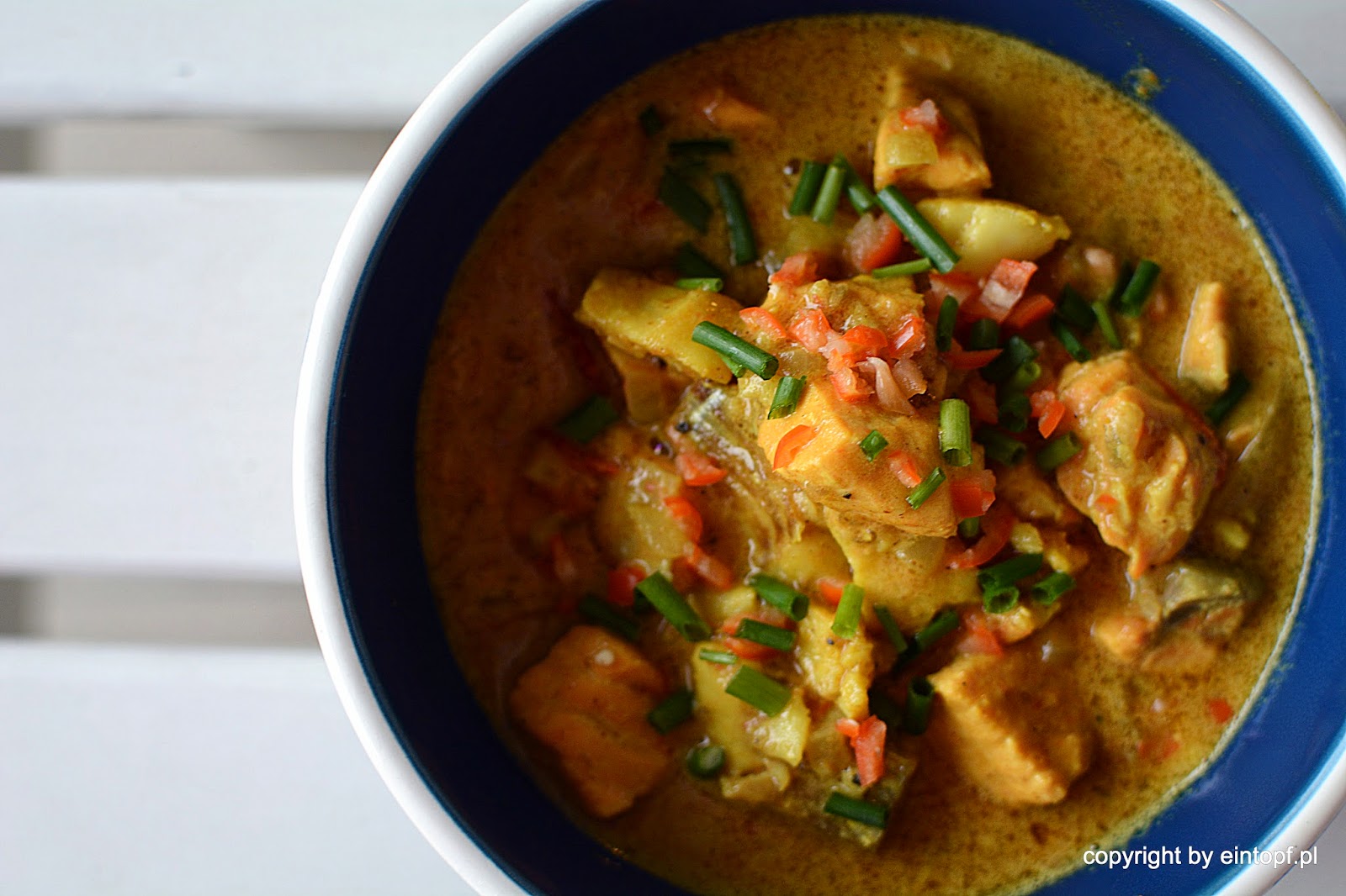 eintopf ryba w mleku kokosowym z curry (eintopf)