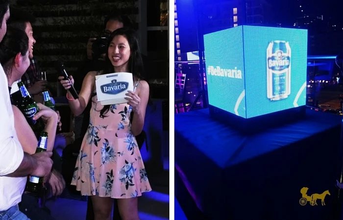 Ucc mentore bavaria beer launch from manila with love