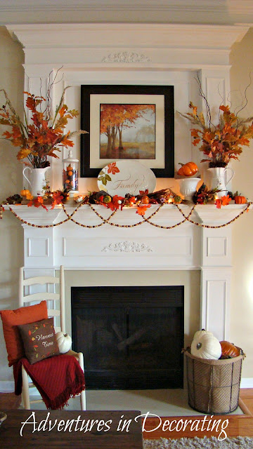 Fall Mantel Decor - 65+ Fall Decorating Inspiration