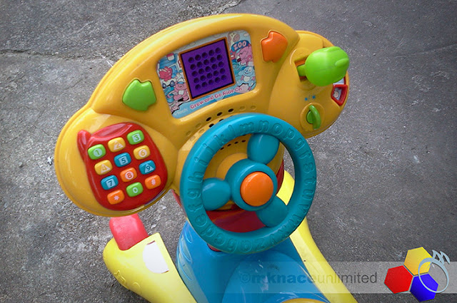 mknace unlimited | VTech grow and go ride-on system