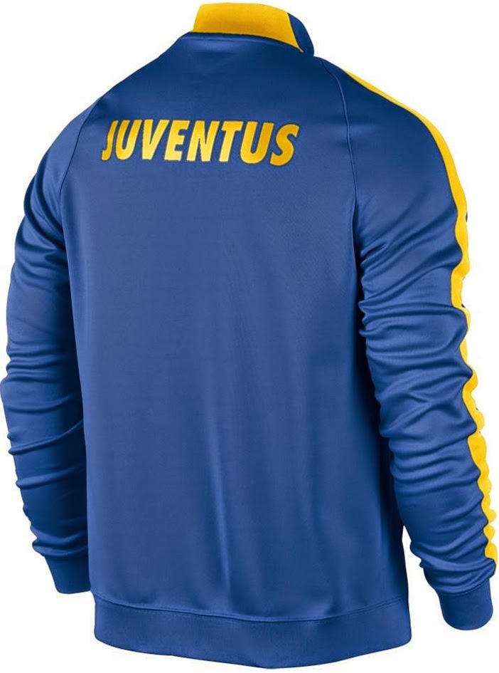 Jaket Juventus N98 Blue 2014 - 2015 | Big Match Jersey | Toko Grosir