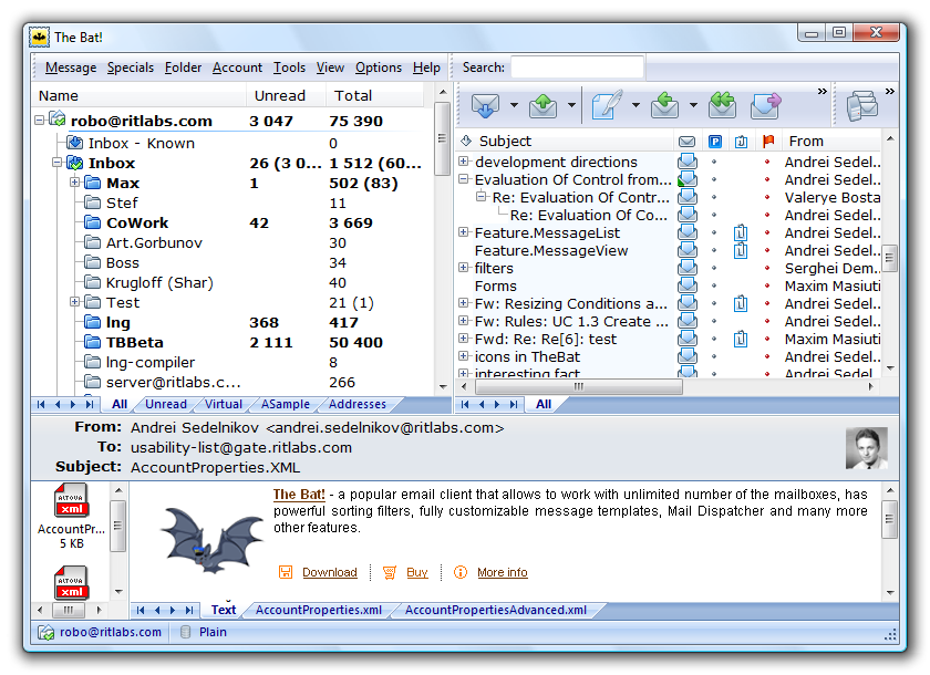 download The Bat! Professional 10.4.0.1 download The Bat! Professional 10.4.0.1
