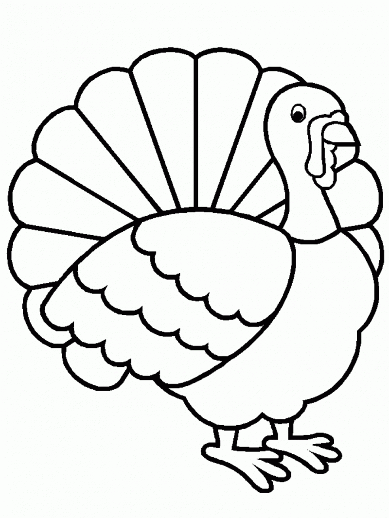 Thanksgiving Day Printable Coloring Pages - Minnesota Miranda