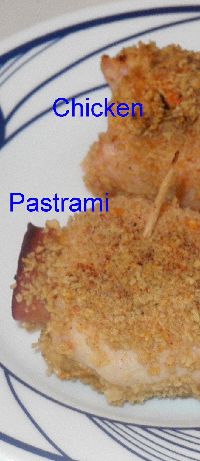 Bake with Bizzy Chicken Pastrami Roll GF