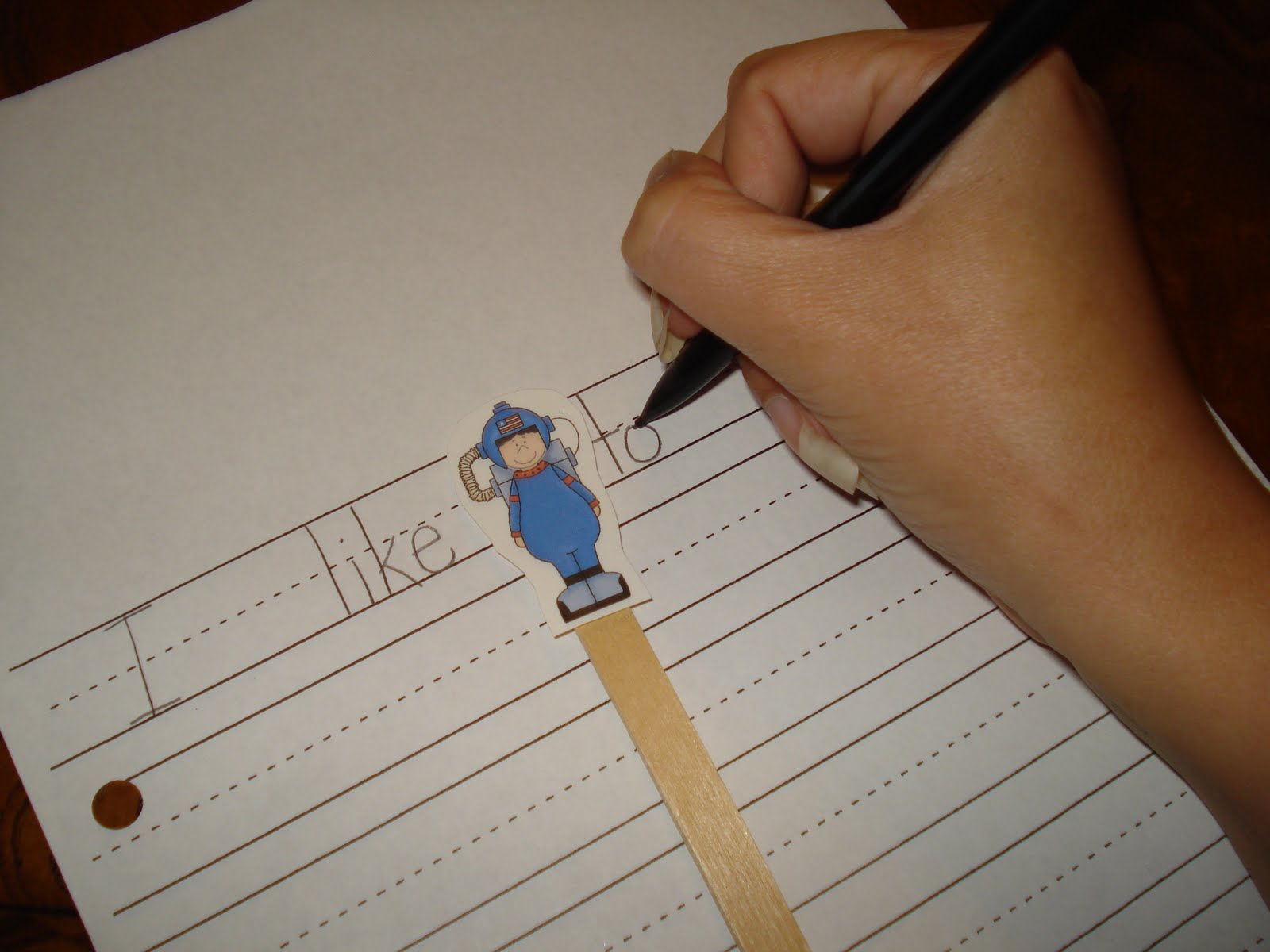 Love, Hugs, and Ladybugs A Writing Helper Freebie