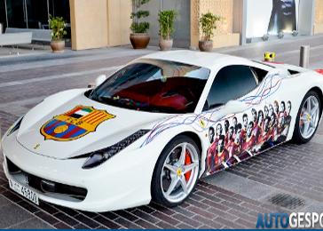 Ferrari on The Car For You Owner Of A Ferrari 458 S Willing To Draw Logo Along
