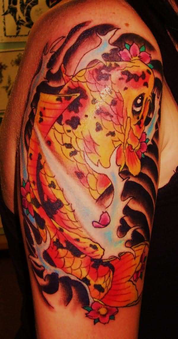 tatto: Koi Fish Tattoo