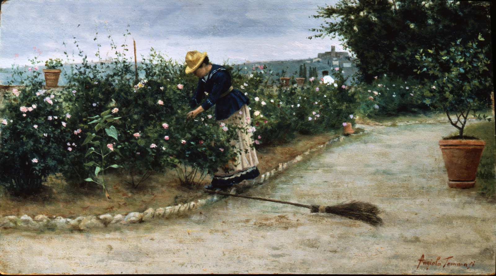 Angiolo Tommasi Macchiaioli Art Movement Tutt'Art Pittura