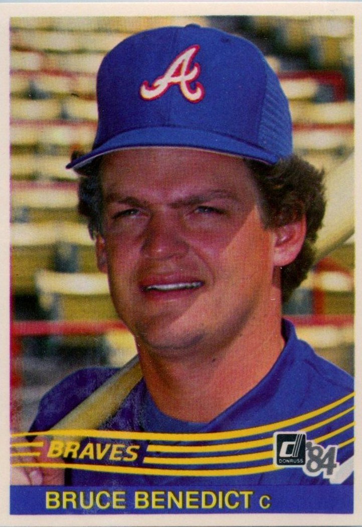 Atlanta Braves 100 Favorite Players from the 1970's 8 BRUCE BENEDICT
