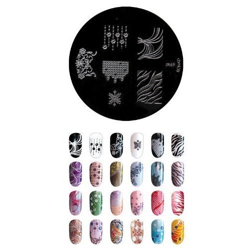 adantko konad nail art stamping