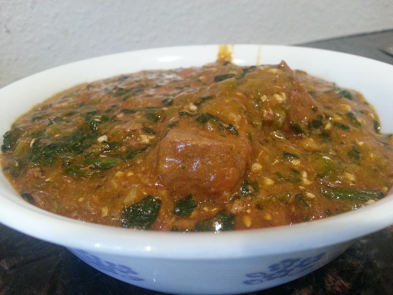 Myne Whitman Writes How I Cook Ogbono Soup with Okro