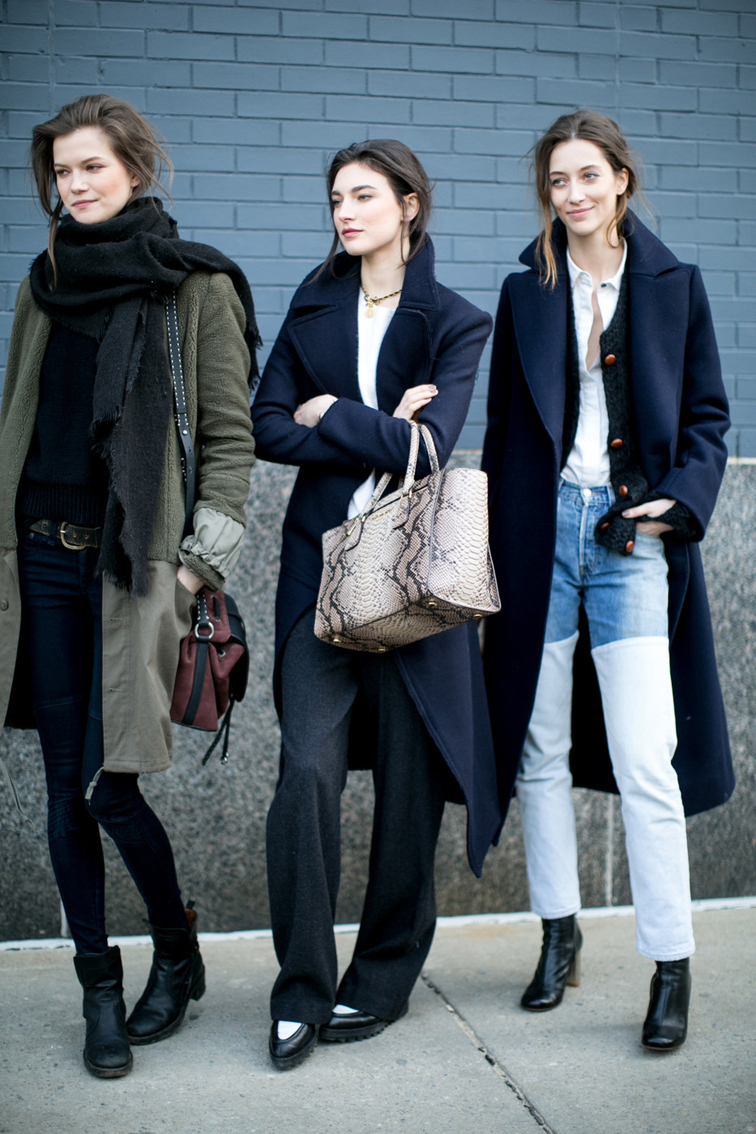 Kasia Struss, Jacqelyn Jablonski, Alana Zimmer, models off duty, street style Kasia Struss, Jacqelyn Jablonski, Alana Zimmer, models off duty, street style