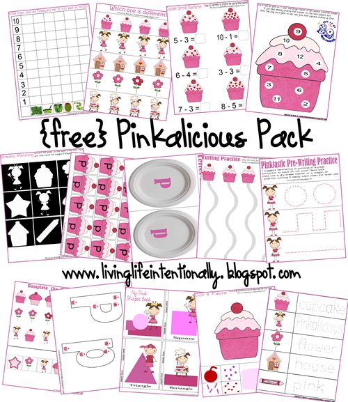 Para Fans del Color Rosa: Libro de Actividades para Imprimir Gratis. Para Fans del Color Rosa: Libro de Actividades para Imprimir Gratis.
