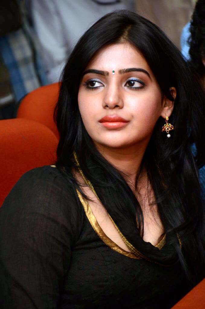 Samantha Latest HQ Photos | Samantha Beautiful In Black | Tollywood