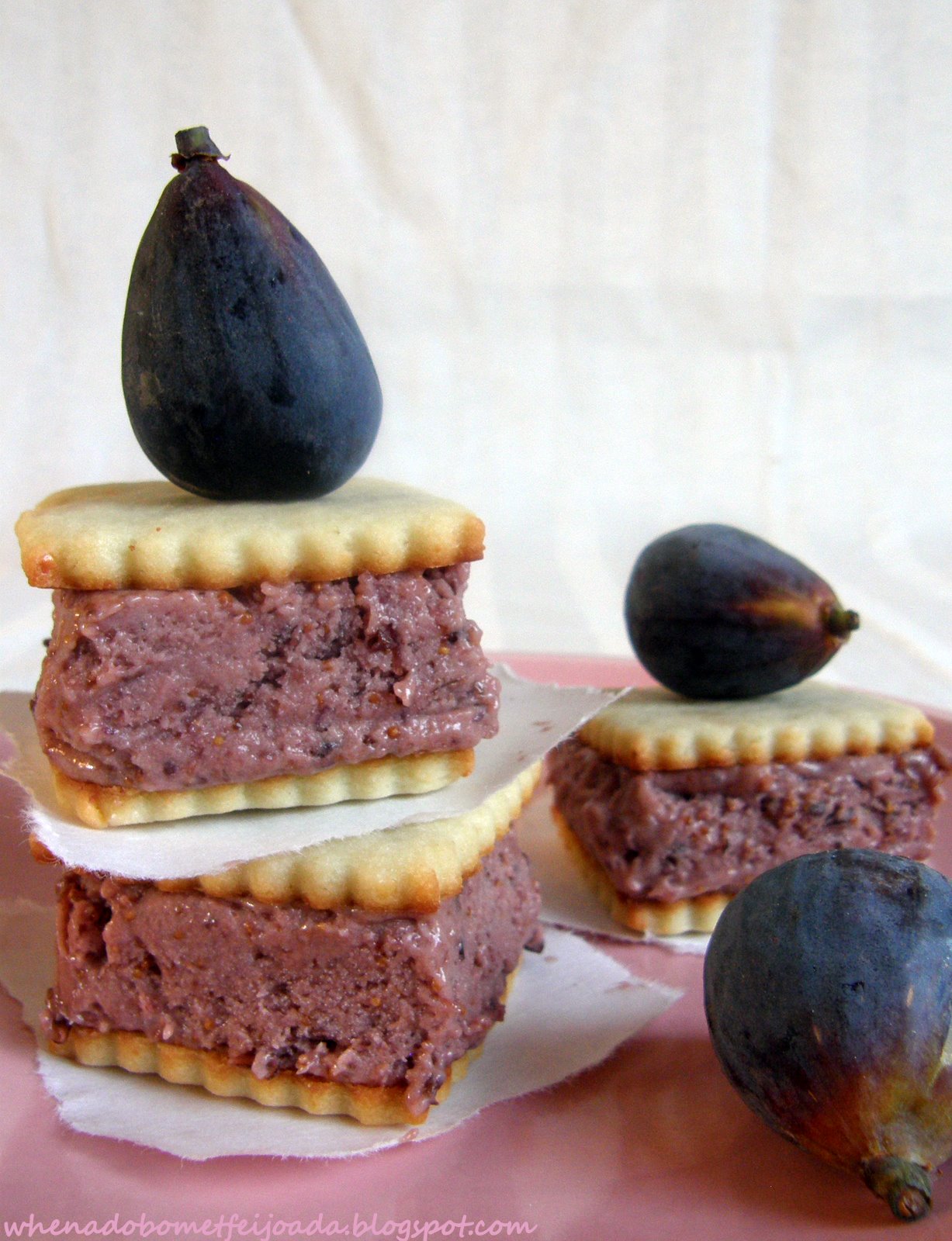 When Adobo Met Feijoada Fresh Fig Ice Cream with Blue Cheese Cookies