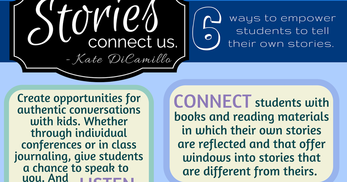 The Adventures of Library Girl: Stories Connect Us: 6 Ways To Empower