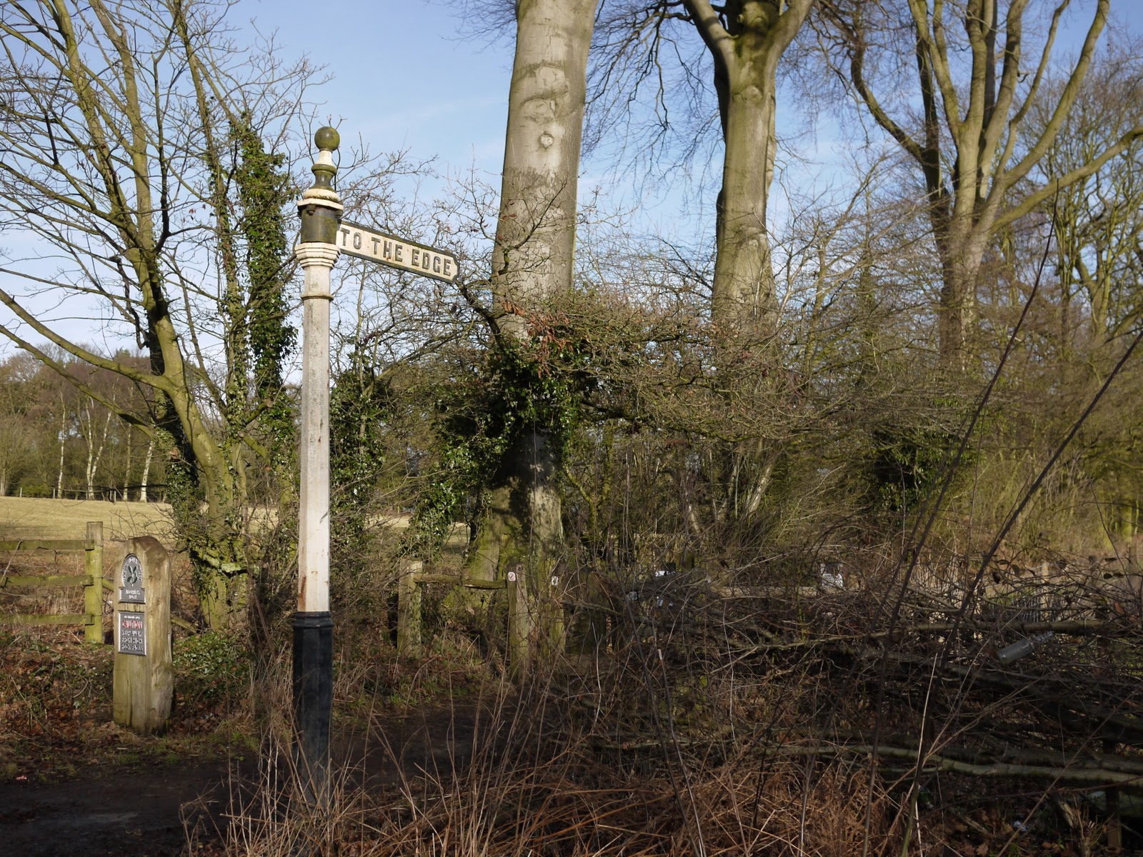 Walking in the country Alderley Edge