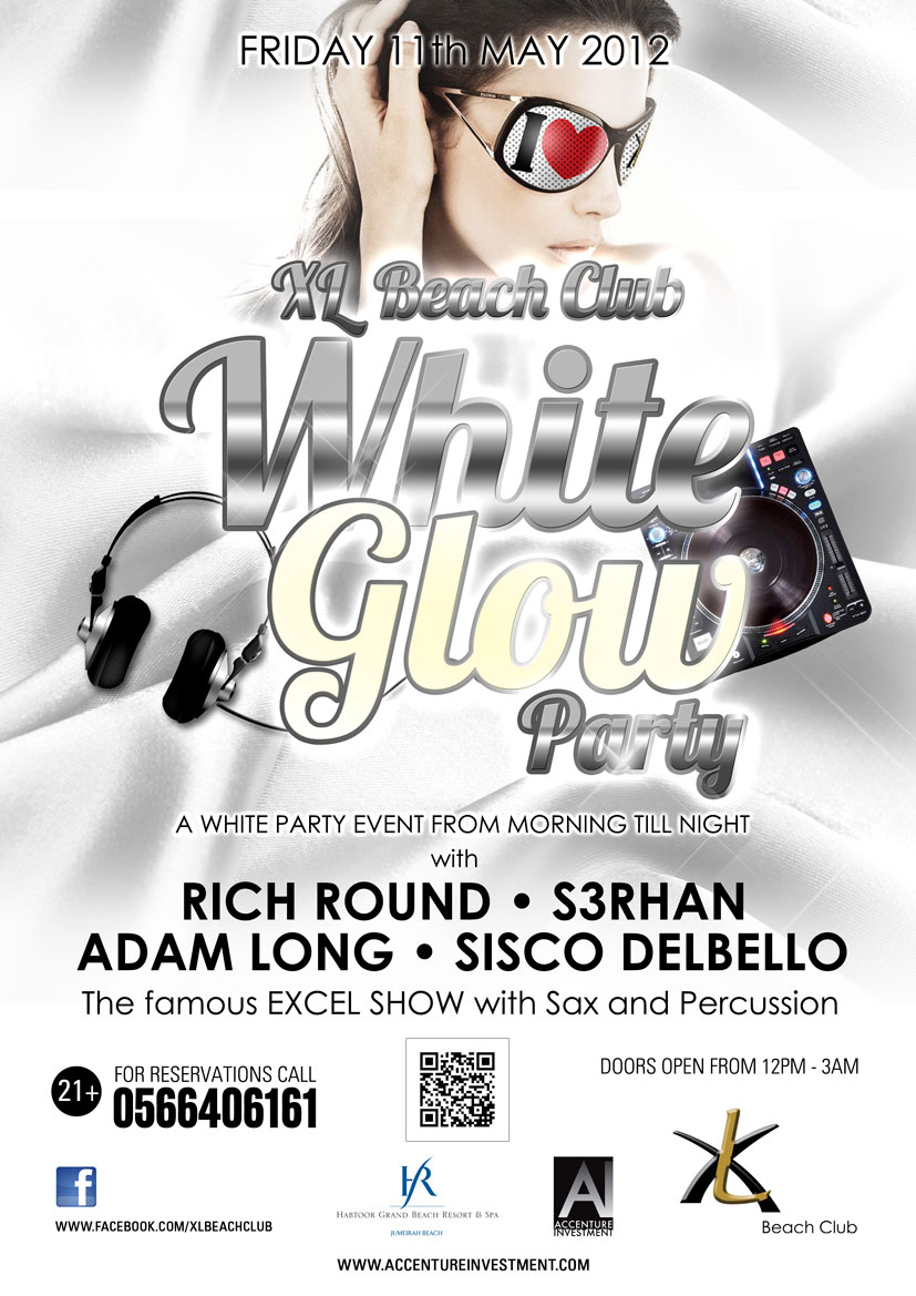 white glow party flyer wallpaper desktop hd 827 x 1169 hd beach all white glow party flyer