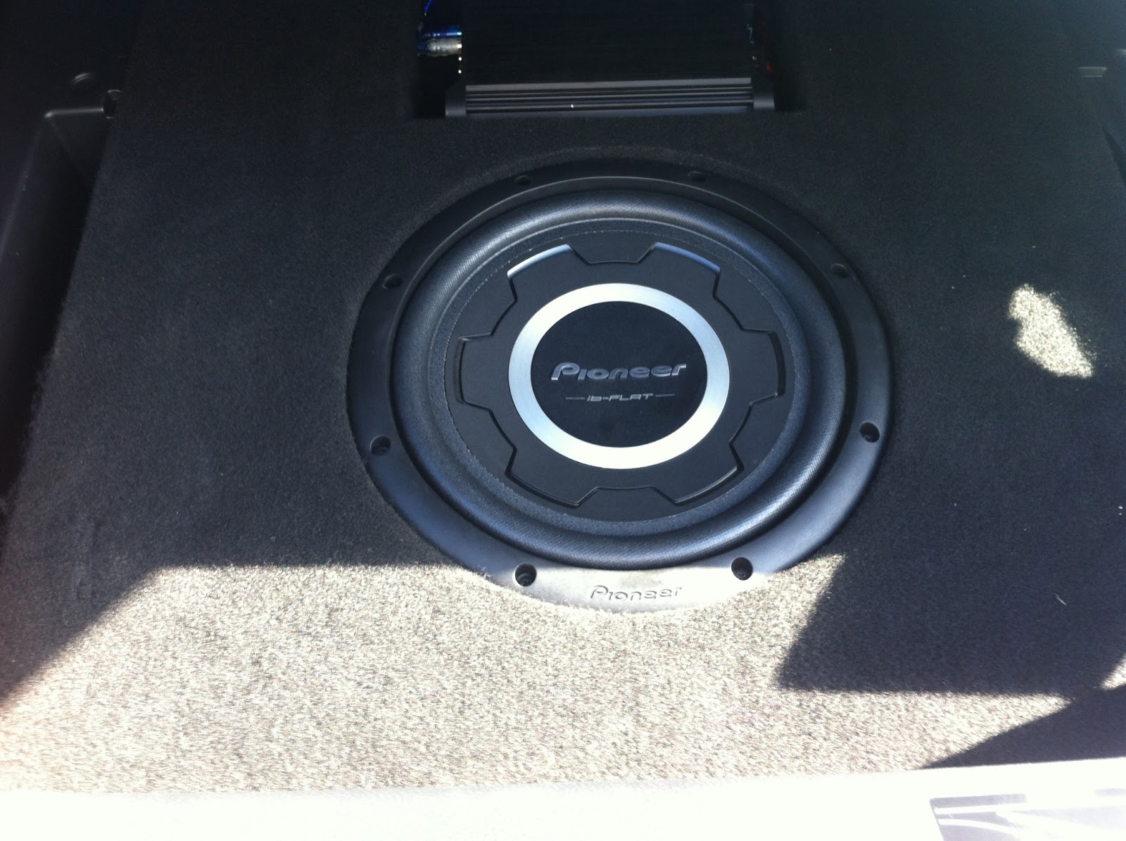 Infiniti G37 Convertible Subwoofer Install