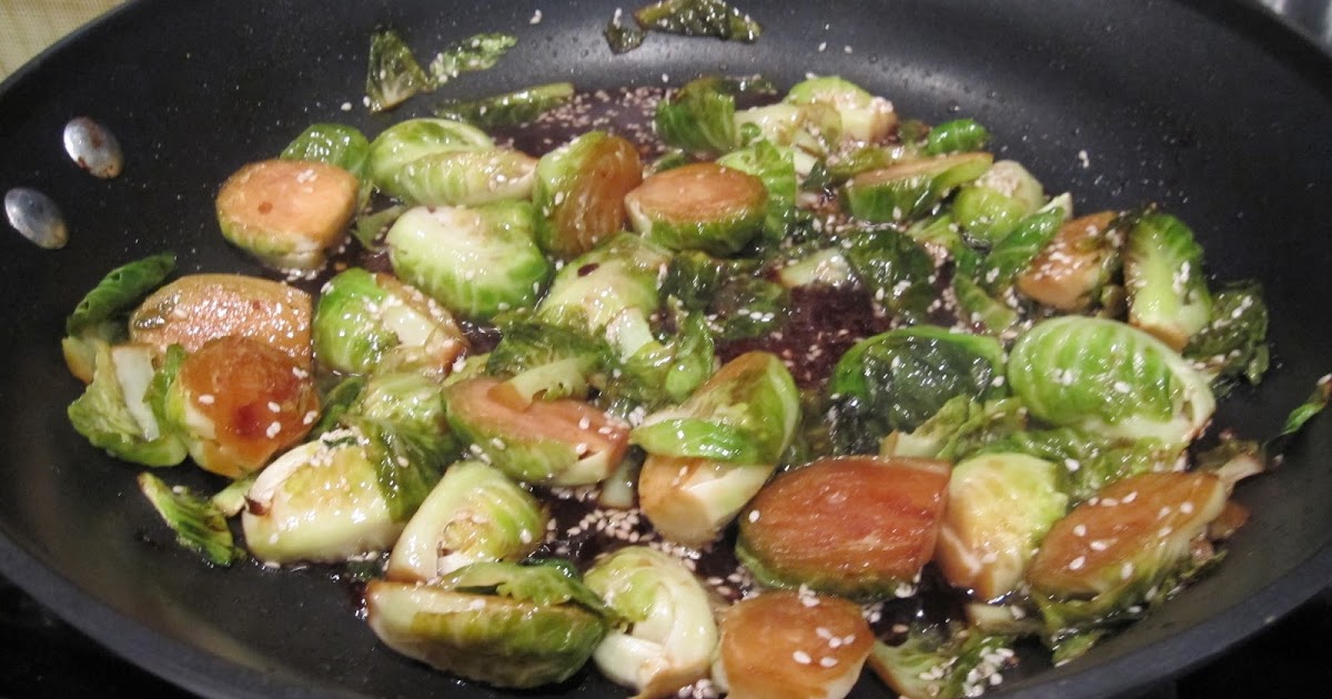 classic meg Asian Style Brussels Sprouts
