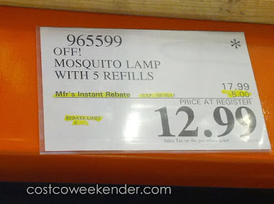 Deal for the Off! Mosquito Lamp including 5 refills at Costco